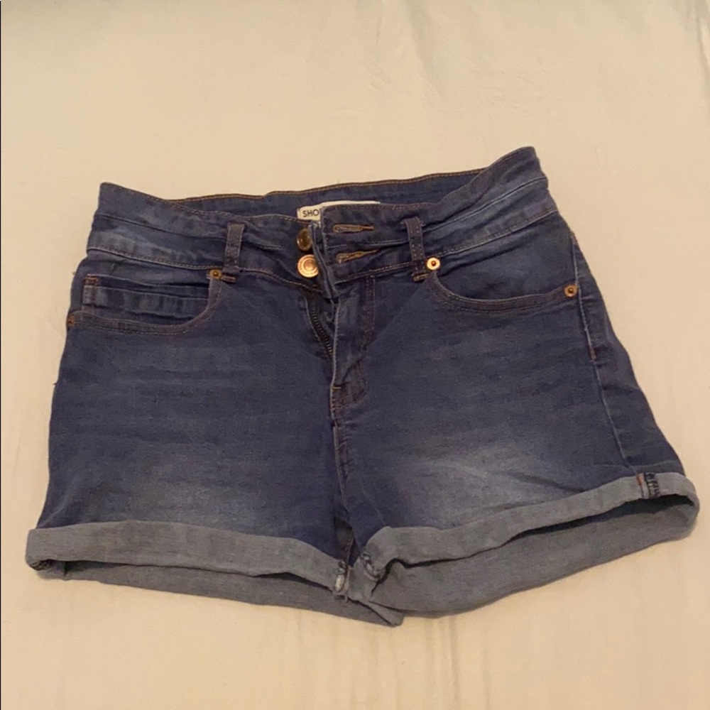 Cotton On High Waisted Jean Shorts